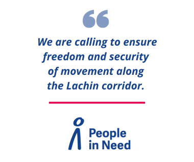 PIN-ը կոչ է անում հարգել Լաչինի միջանցքով արգելափակված տեղաշարժի ազատությունն ու անվտանգությունն ապահովելու պայմանավորվածությունները: